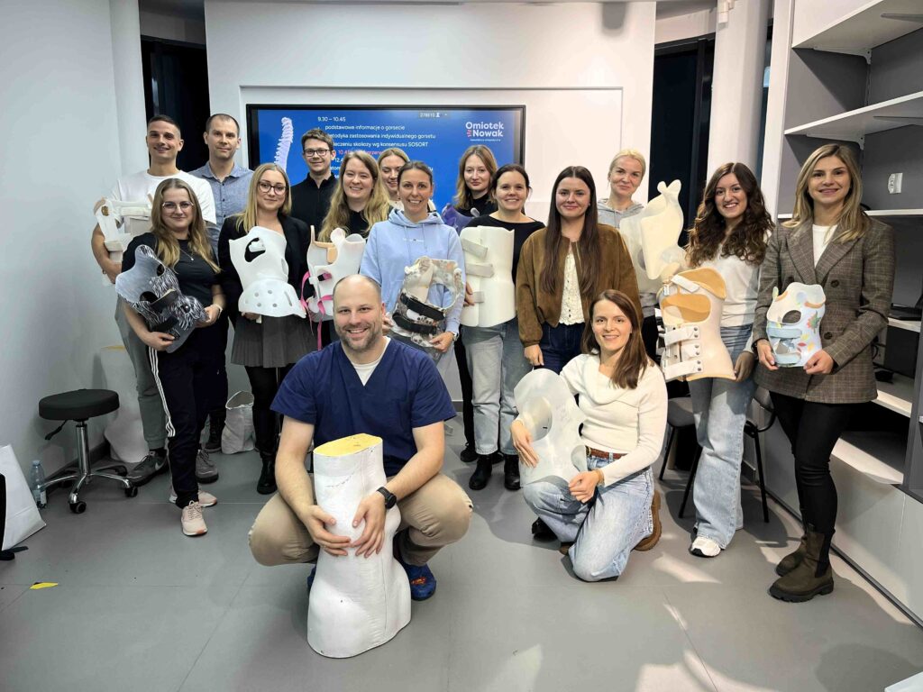 Relacja ze szkolenia „Gorset jako element zachowawczego leczenia skoliozy”